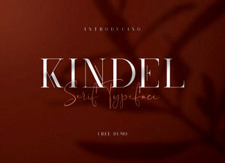 kindel - serif font